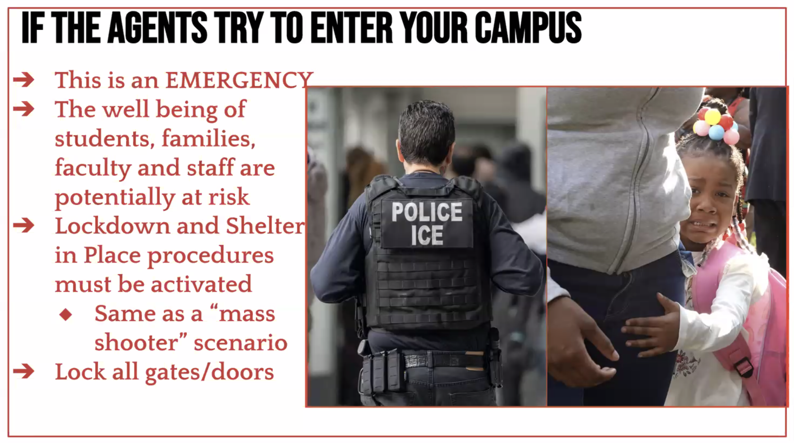 Organize School Safety - 12